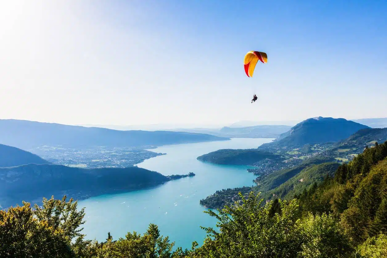 parapente vacances Annecy