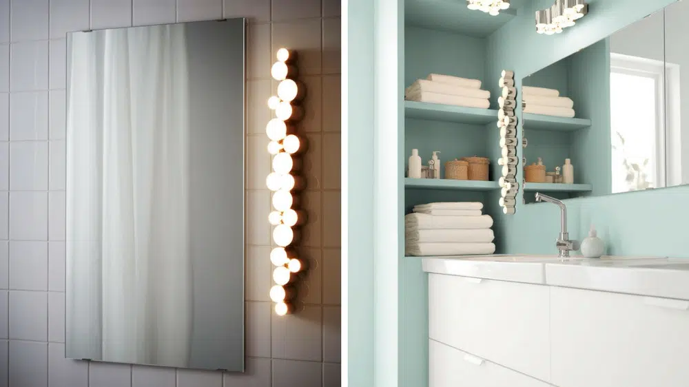 Comment bien éclairer un miroir de salle de bain ?