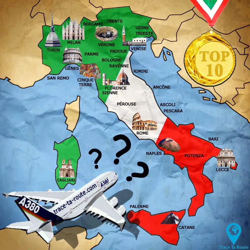 Quelle ville à visiter en Italie ?