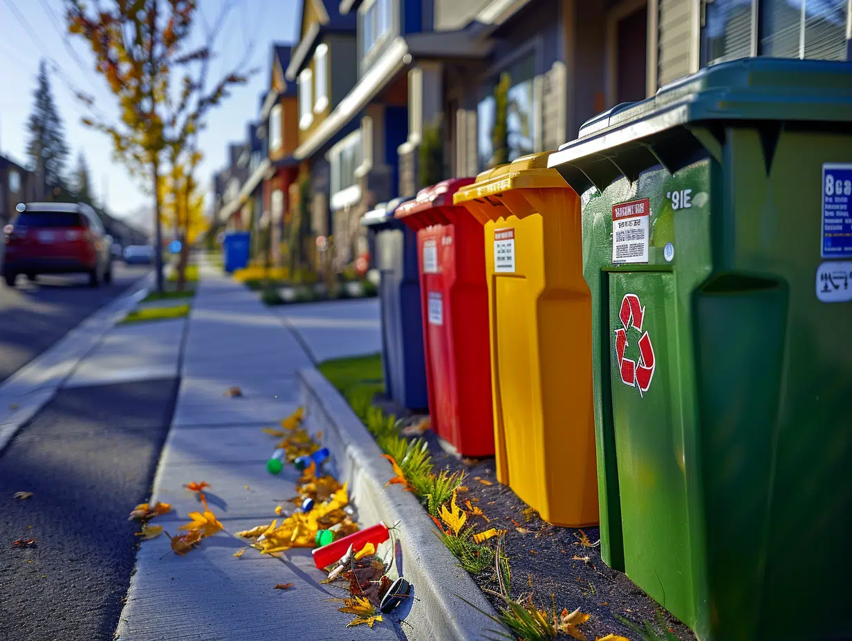 Règles de placement des poubelles sur trottoir : conseils et normes municipales