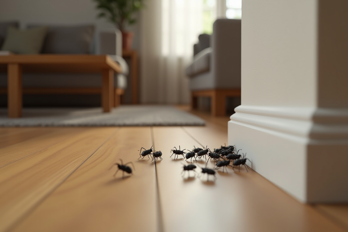 insectes noirs